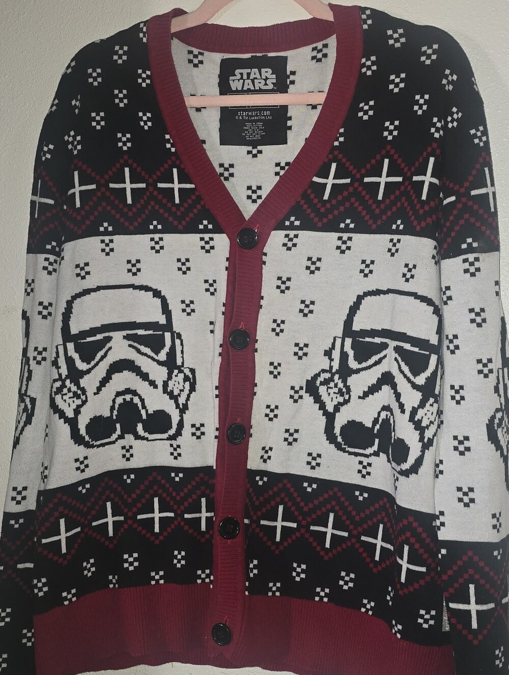 Star Wars Mens Xl Christmas Sweater